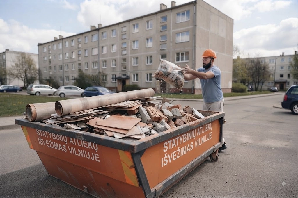 Statybinių atliekų išvežimas